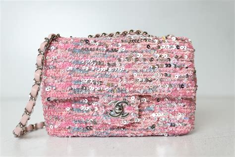 chanel sequin flap bag price|chanel multicolor bag.